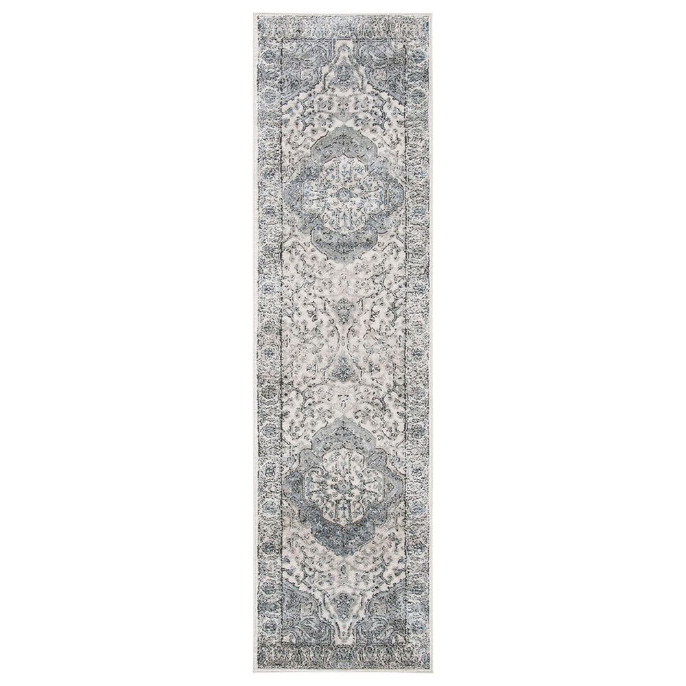Safavieh Oregon 2"2" x 8" Ivory and Grey Runner, , large