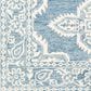 Surya Granada GND-2300 8" Round Pale Blue, Beige and Sky Blue Area Rug, , large