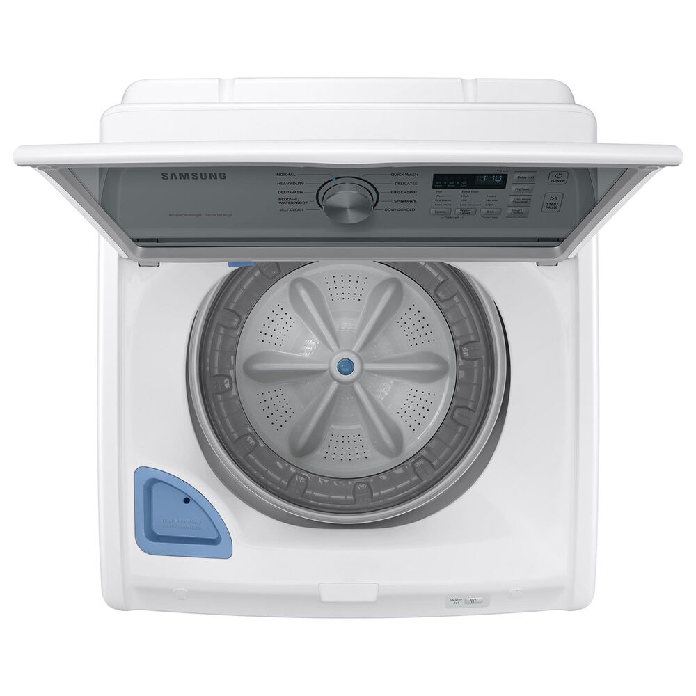 Samsung 4.7 cu. ft. Large Capacity Smart Top Load Washer with Active WaterJet in White, , large