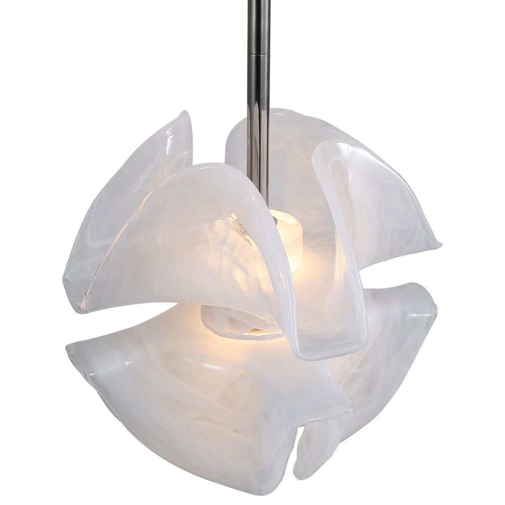 Golden Lighting Glacier 2-Light Pendant in Polished Nickel, , large