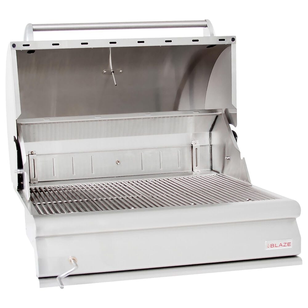 Blaze 32&quot; Professional Charcoal Grill in Stainless Steel, , large