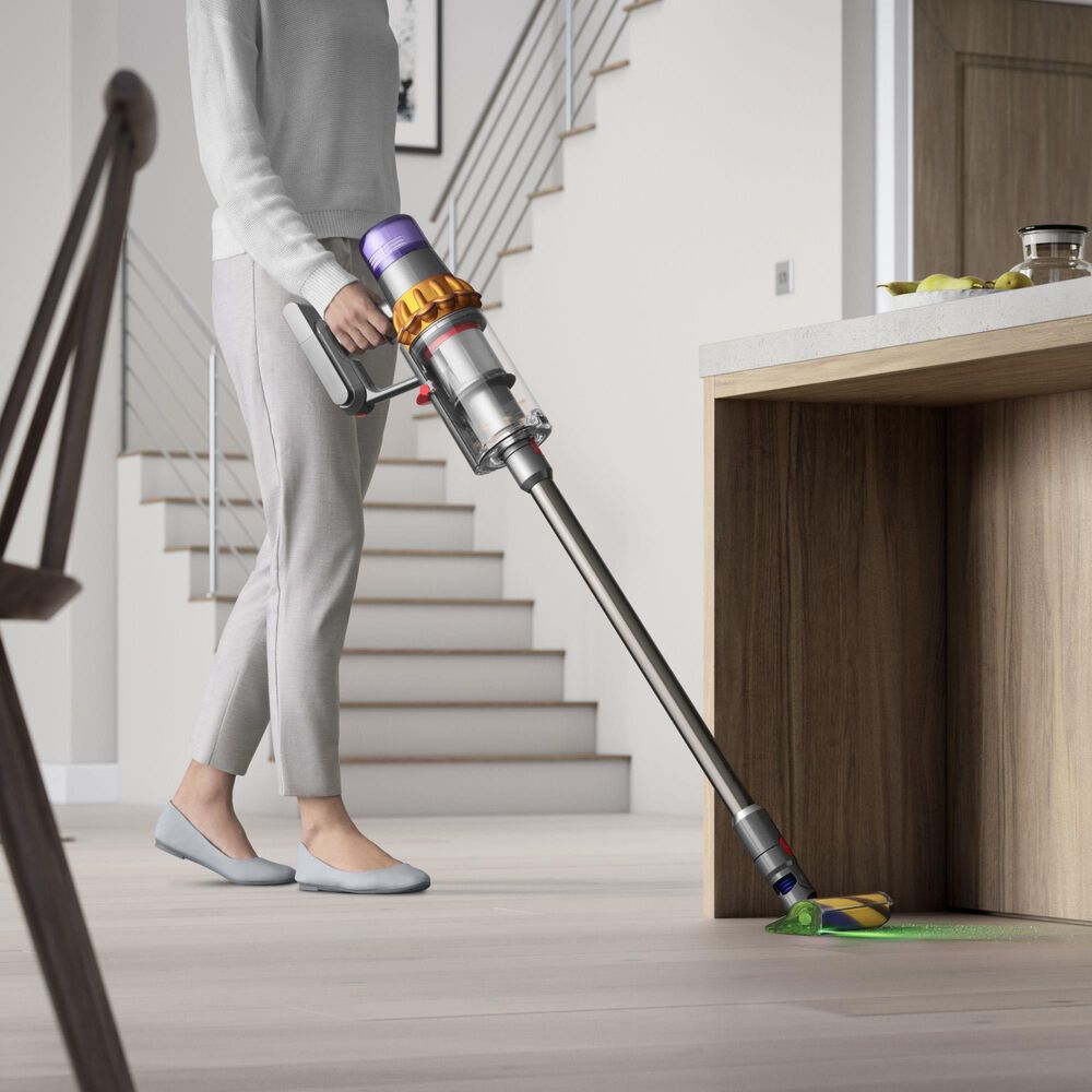 Dyson V15 Detect Cordless Vacuum Cleaner in Yellow/Nickel, , large