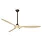 Minka-Aire Pierce 65" LED Smart Ceiling Fan in Dark Bronze, , large