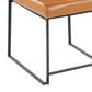 Lumisource Fuji Side Chair with Camel Cushion in Black (Set of 2), , large