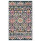 Safavieh Madison MAD130C 4" x 6" Blue and Fuchsia Area Rug, , large