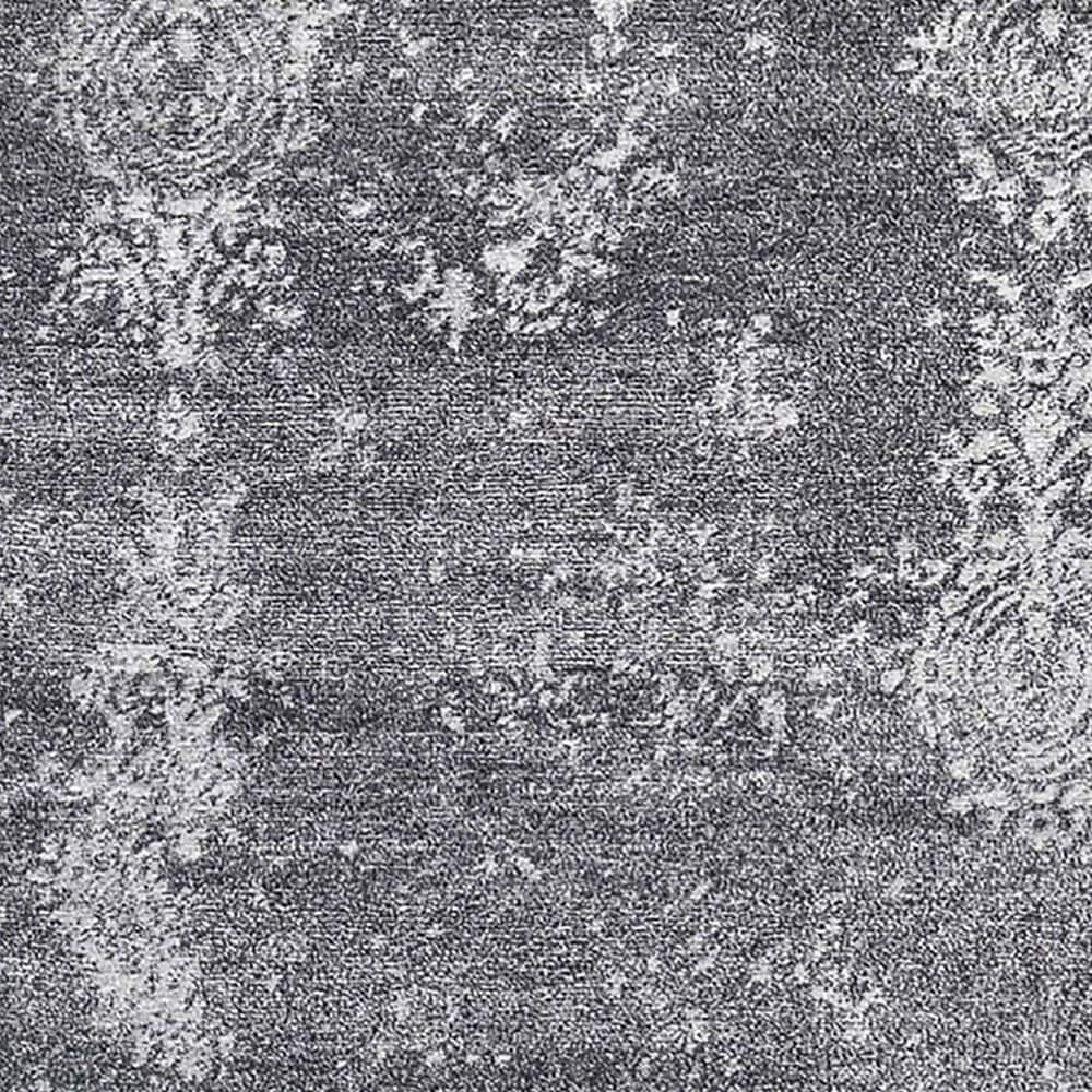 Nourison Silk Shadows 3&#39;9&quot; x 5&#39;9&quot; Graphite Area Rug, , large
