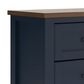 Ashley Landocken 5-Piece Full Bedroom Set in Brown and Blue, , large