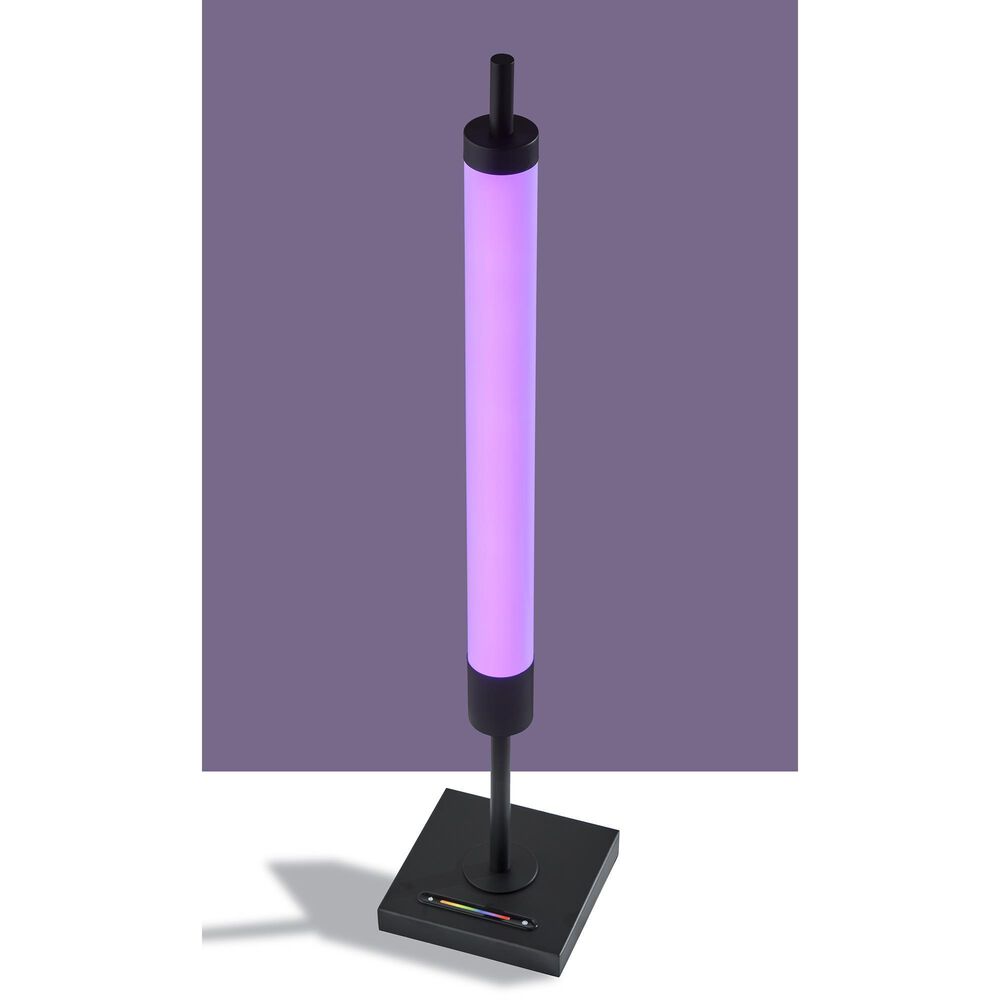 Adesso Collin LED Color Changing Table Lamp in Black, , large
