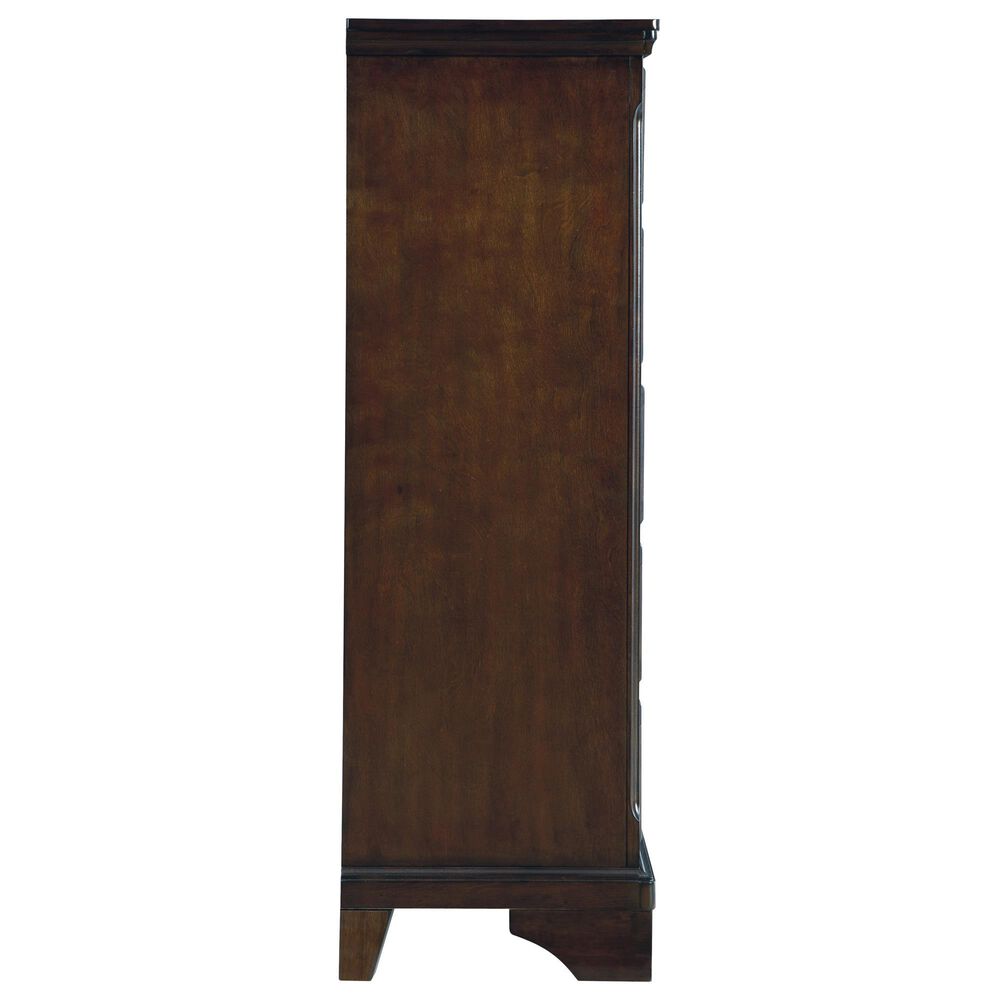 Ashley Trellington 4-Piece King Bedroom Set in Warm Brown Cherry, , large
