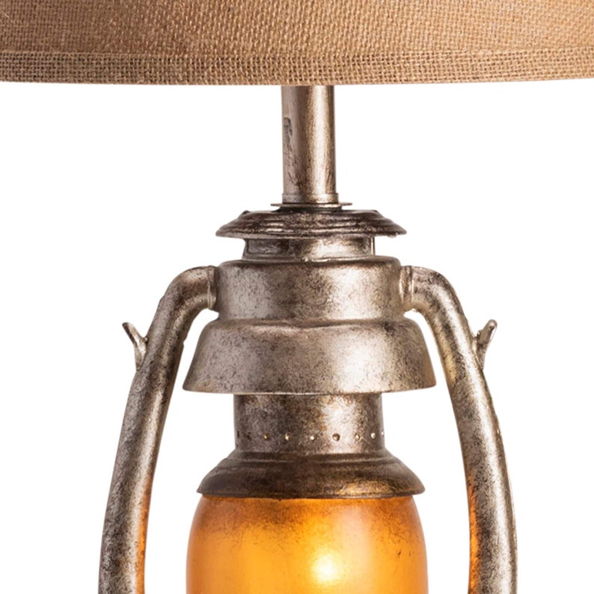 Crestview Collection Oil Lantern Table Lamp