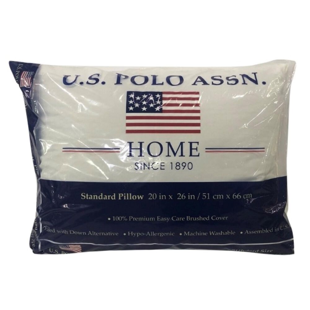 US Home Brands 20&quot;x26&quot; White Down Alternative Pillow, , large