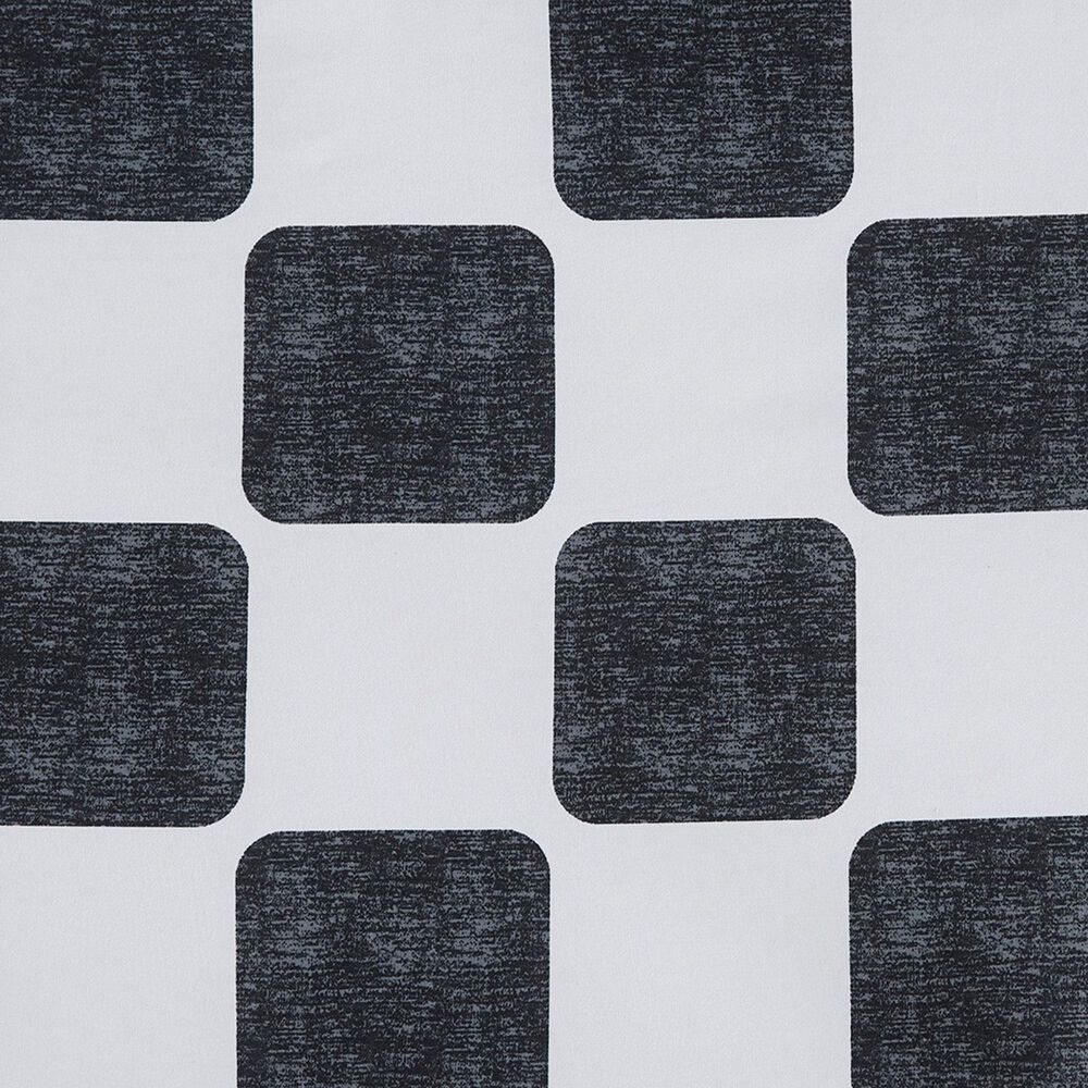 Hampton Park Miley 5-Piece Full/Queen Comforter Set in Black and White, , large