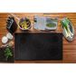 GE Profile 2-Piece Kitchen Package with Stainless Steel 30" Built-In Microwave Combination Wall Oven and Black 36" Electric Cooktop, , large