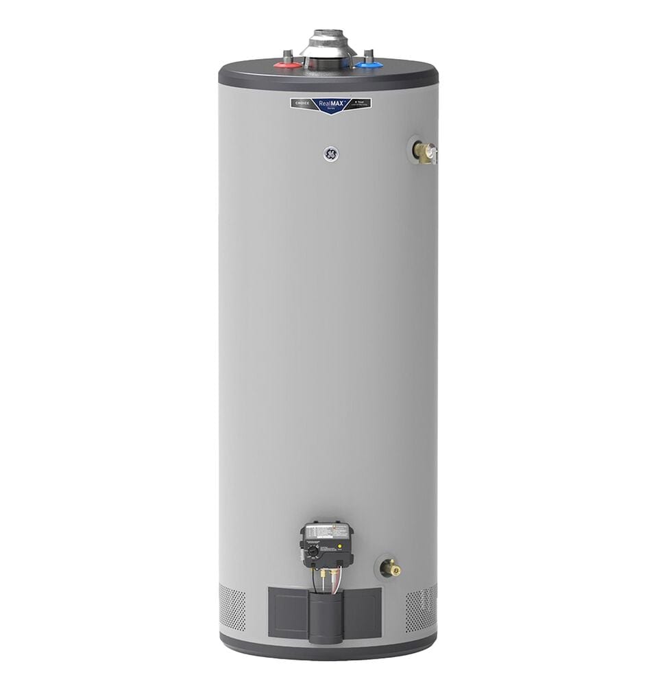 GE Appliances RealMAX Choice 50-Gallon Tall Natural Gas Atmospheric Water Heater, , large