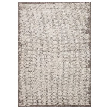 Loloi II Darby 4" x 6" Ivory and Stone Area Rug, , large