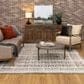 Karastan Zula Luanda 8" x 10" Slate Area Rug, , large