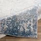 Surya Alpine 2" x 2"11" Blue, Medium Gray, Charcoal, Gray and Off-White Area Rug, , large