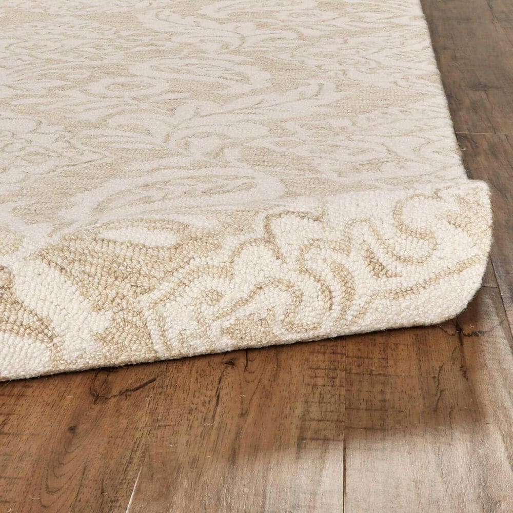 Feizy Belfort 8&#39; x 10&#39; Taupe and Ivory Area Rug, , large