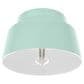 Hunter Cranbrook 1-Light Flush Mount in Mint, , large