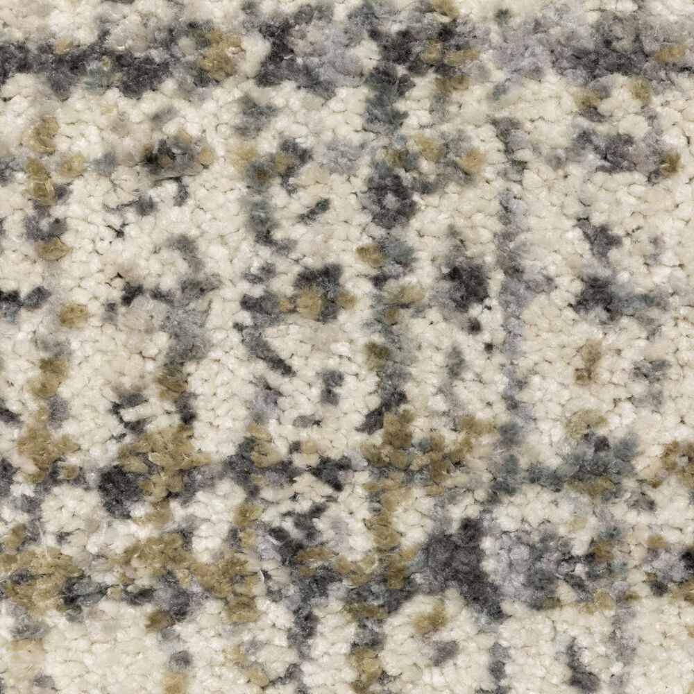 Oriental Weavers Aspen 2877B Ivory and Gold 9'10" x 12'10" Area Rug, , large