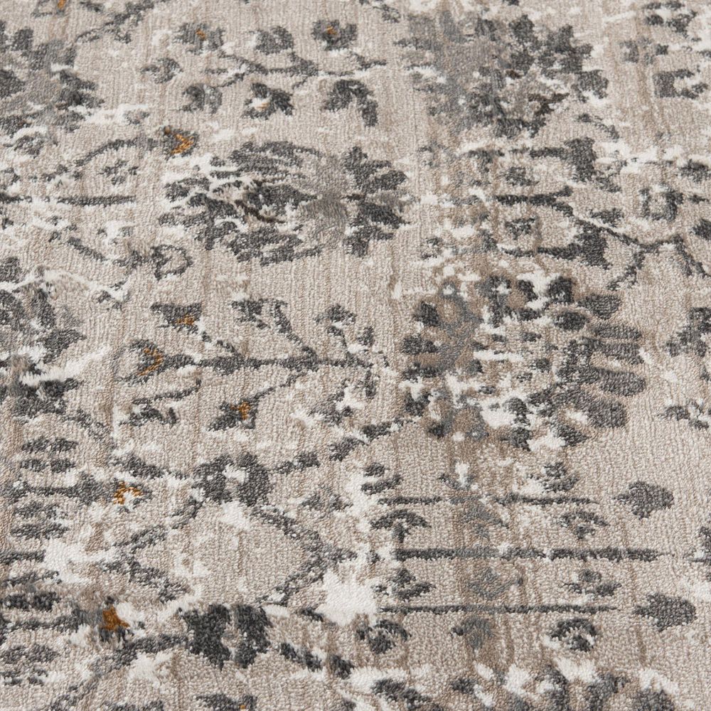 Central Oriental Adore Iliana 5&#39; x 7&#39;6&quot; Beige and Orange Area Rug, , large