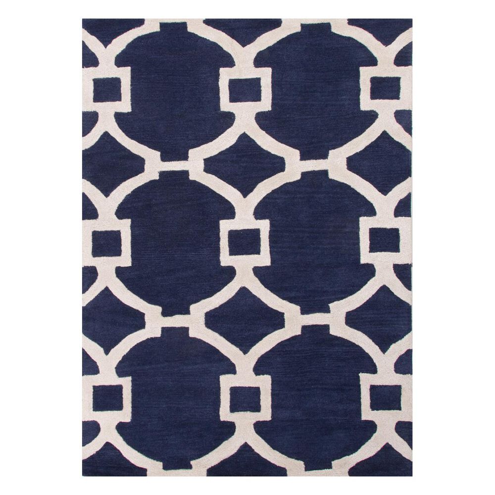 Jaipur City Regency CT51 2' x 3' Medieval Blue Scatter Rug, , large