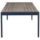 Ashley East Beach 7-Piece Patio Rectangular Dining Set in Navy Blue and Driftwood, , large