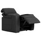Style Expressions Flicks Leather Power Recliner with Headrest in Bali Spider, , large