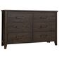 Viceray Collections Passageways 3 Piece Queen Bedroom Set in Charleston Brown, , large