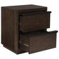 Millenium Dilenno 4-Piece King Canopy Bedroom Set in Dark Brown, , large