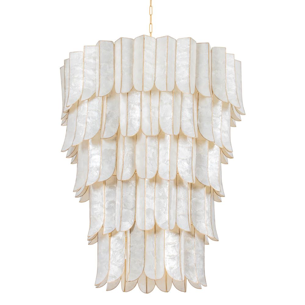 Corbett Lighting Cartagena 27-Light Chandelier in Vintage Gold Leaf, , large