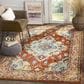 Safavieh Monaco MNC243H-24 2"2" x 4" Orange/Light Blue Area Rug, , large