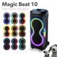 Top Tech Portable Bluetooth Speaker with Mic and RGB Light in Black, , large