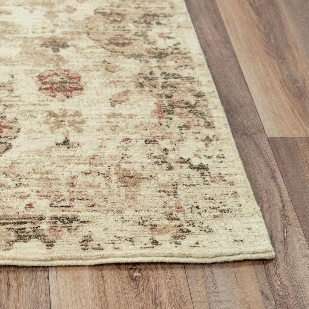 RIZZY Gossamer Beige, Brown and Rust 12' x 15' Area Rug, , large