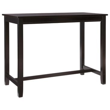 Linon Home Decor Claridge Counter Height Pub Table in Jet-Black - Table Only, , large