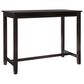 Linon Home Decor Claridge Counter Height Pub Table in Jet-Black - Table Only, , large