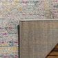 Safavieh Madison MAD122G-4 4" x 6" Light Grey/Fuchsia Area Rug, , large