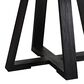 Uttermost Gidran Dining Table in Charcoal Black - Table Only, , large