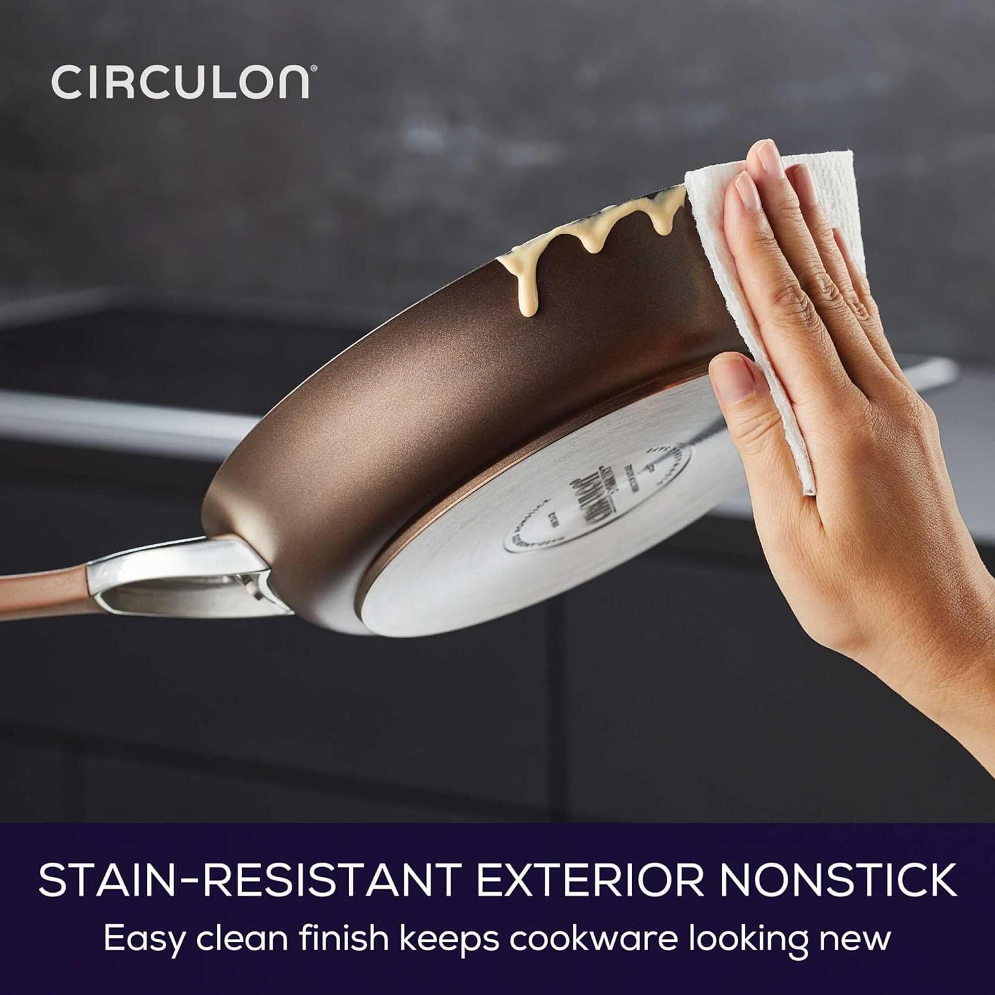 Circulon 11 Piece Pan Set Symmetry - Chocolate Circulon 11 Piece Pan Set Symmetry - Chocolate
