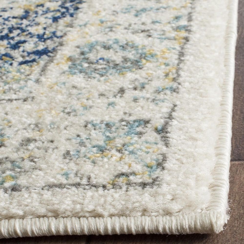 Safavieh Evoke EVK220C-27 2&#39;2&quot; x 7&#39; Ivory/Blue Runner, , large