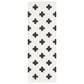 Surya Moroccan Shag MCS-2306 2"7" x 7"3" Black and White Runner, , large