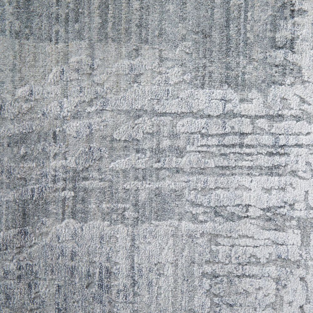 Feizy Eastfield 69A8F 3&#39; x 5&#39; Blue and Silver Area Rug, , large