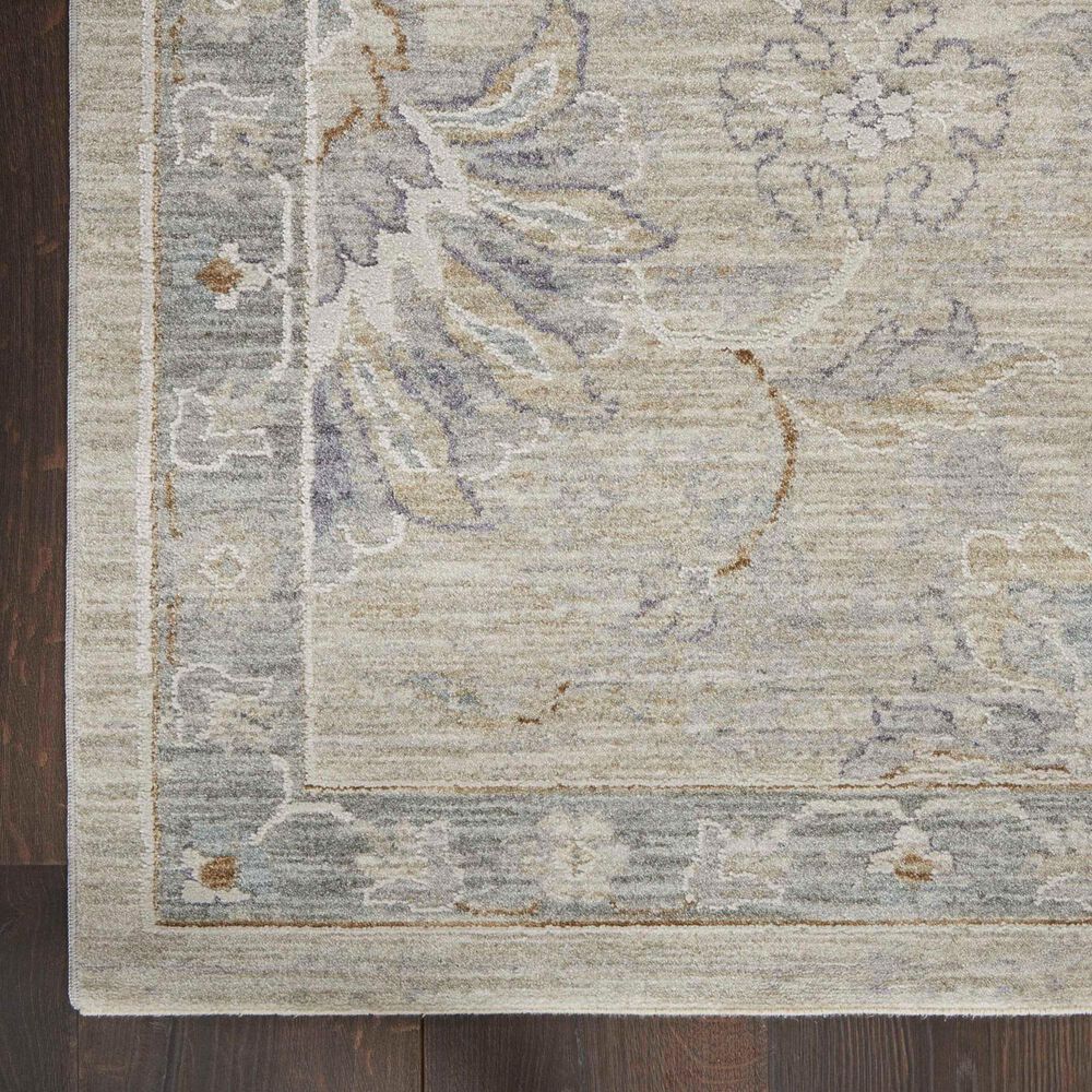 Nourison Infinite 2&#39;3&quot; x 10&#39;2&quot; Light Grey Runner, , large
