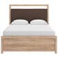 Ashley Kinlanni Queen Upholstered Panel Bed in Tan, , large