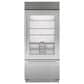 Sub Zero Subzero 36" Classic Over-and-Under Refrigerator/Freezer with Glass Door CL3650UG/S/P/R, , large