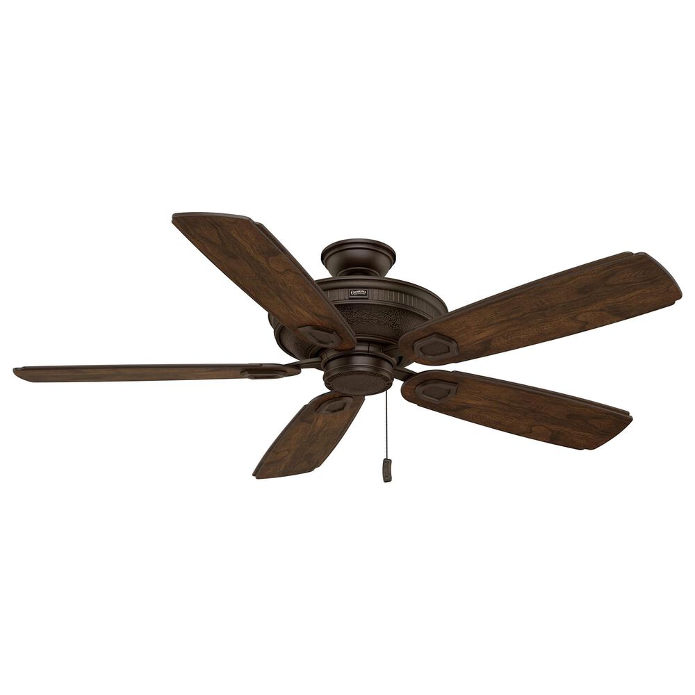 Hunter Heritage 60" Outdoor Ceiling Fan in Brushed Cocoa, , large