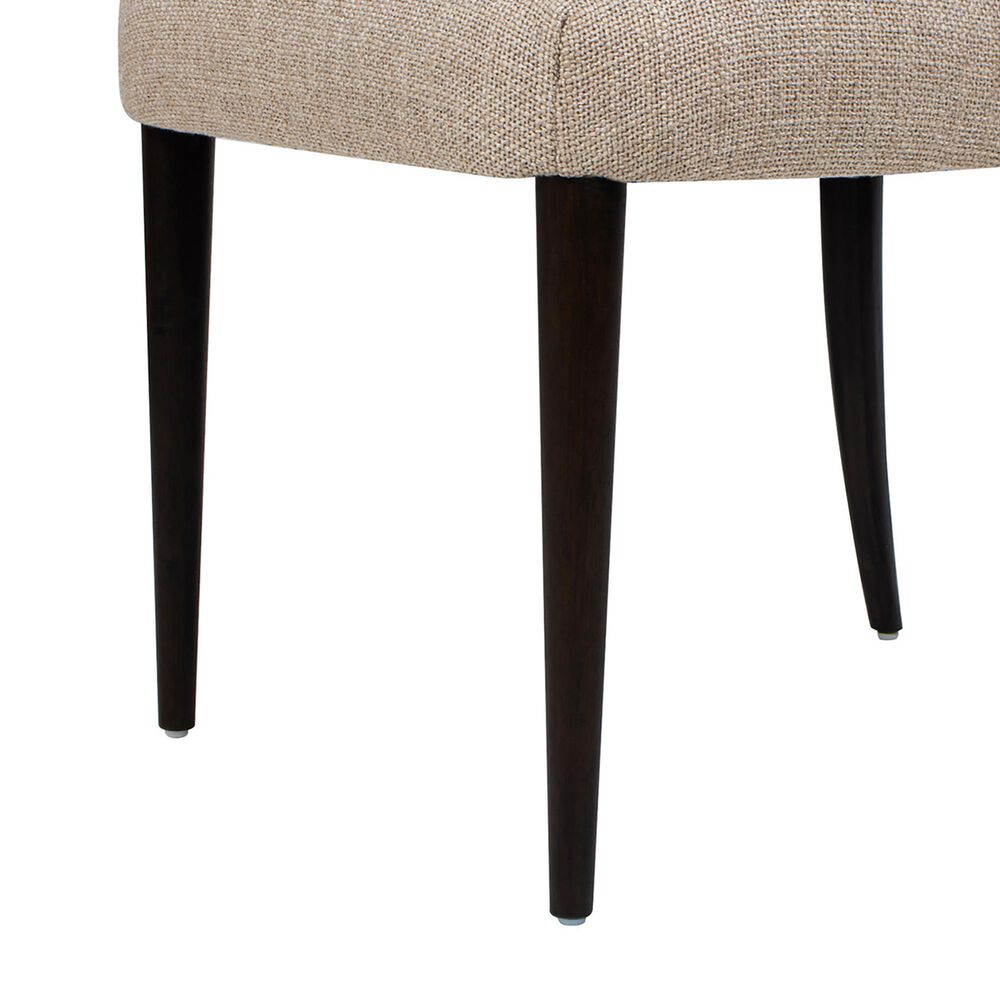 Jennifer Taylor Home Harriet Side Chair with Merino Gray Cushion in Dark Espresso &#40;Set of 2&#41;, , large