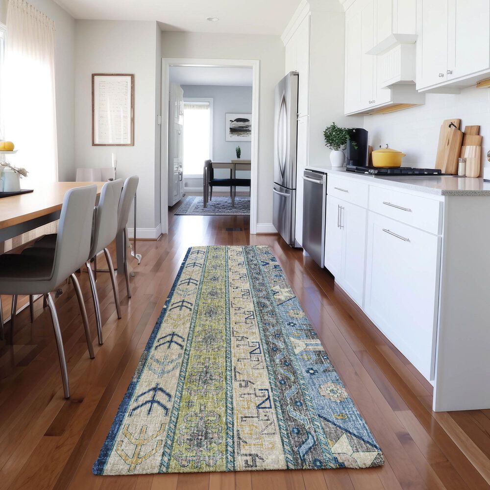 Dalyn Rug Company Lorenzo LN3 Navy 2&#39;3&quot; x 7&#39;6&quot; Runner, , large