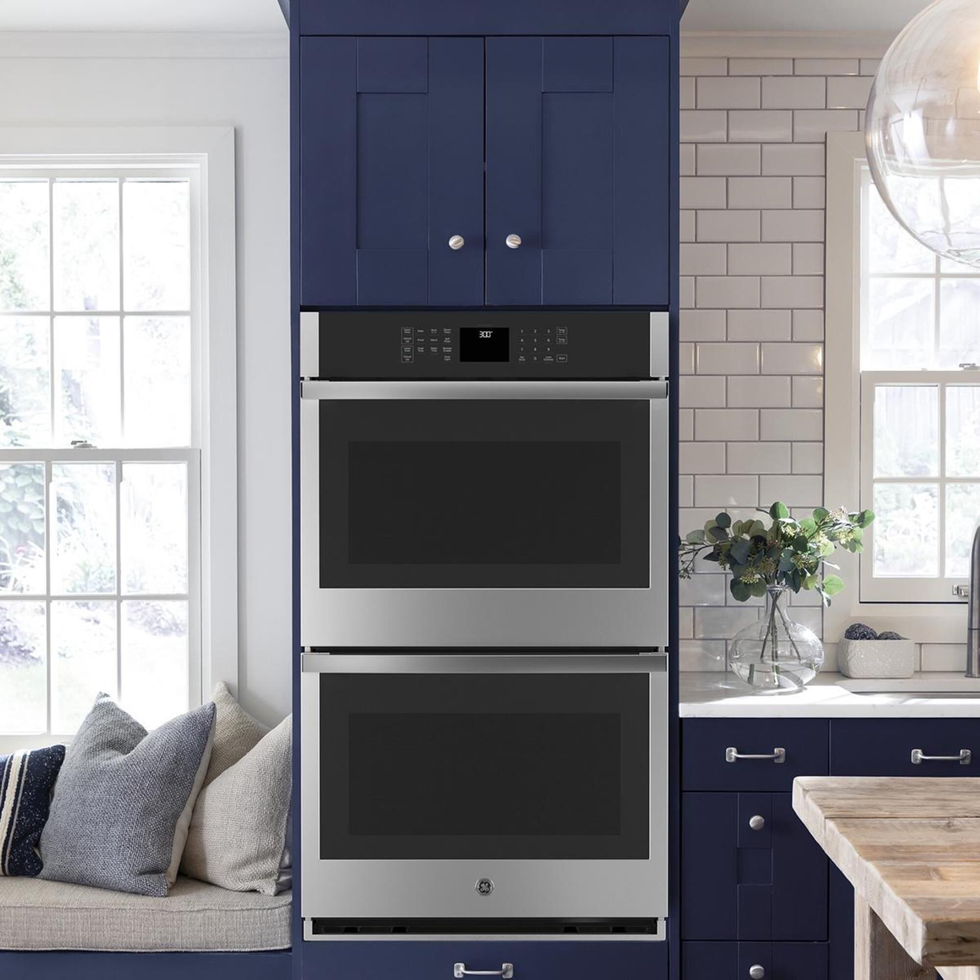 30 inch double store wall oven electric