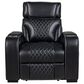 Everly Living Rock Star Recliner in Black, , large